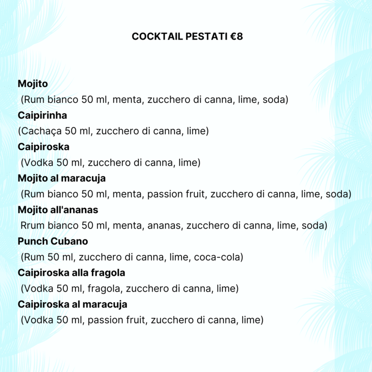 Se renata cocktail pestati