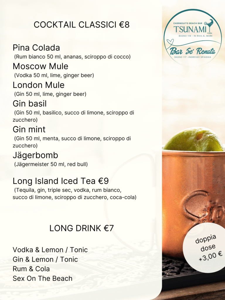 cocktail classici 2025